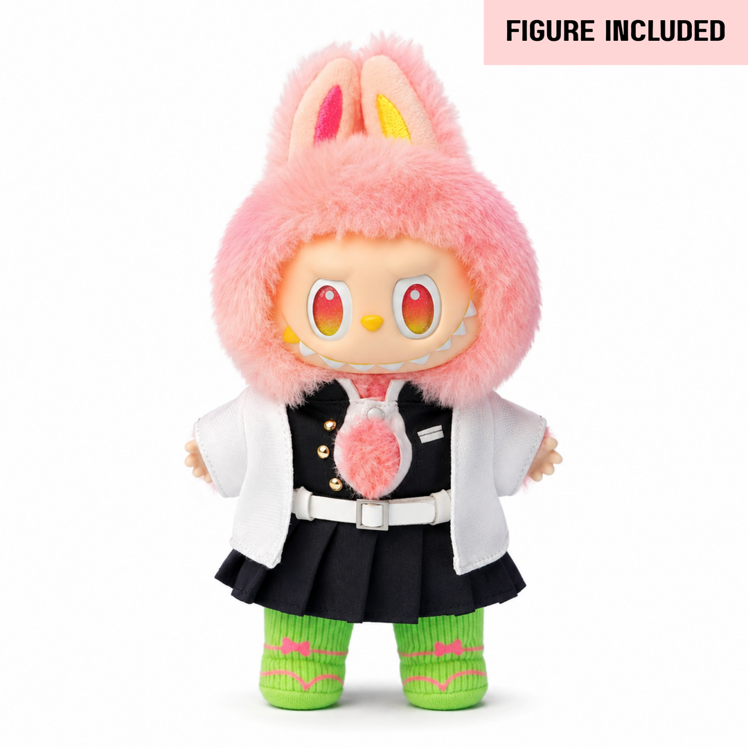 Labubu Demon Slayer Mitsuri Outfit Set – Complete with Authentic Loyalty Figure