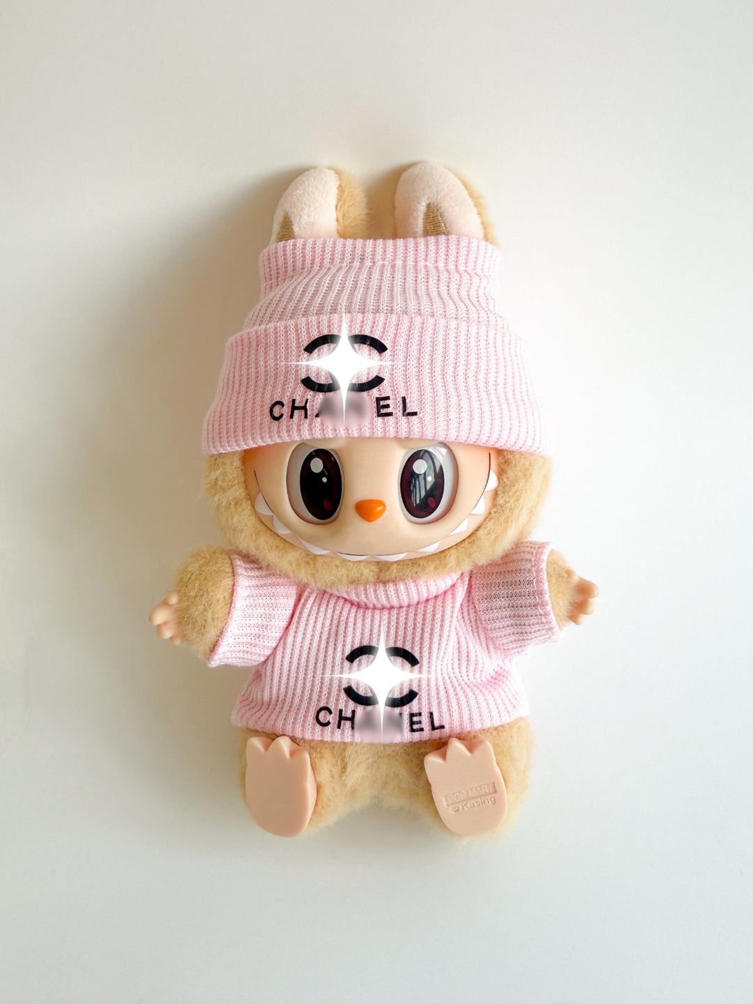 Labubu ピンクニットセット