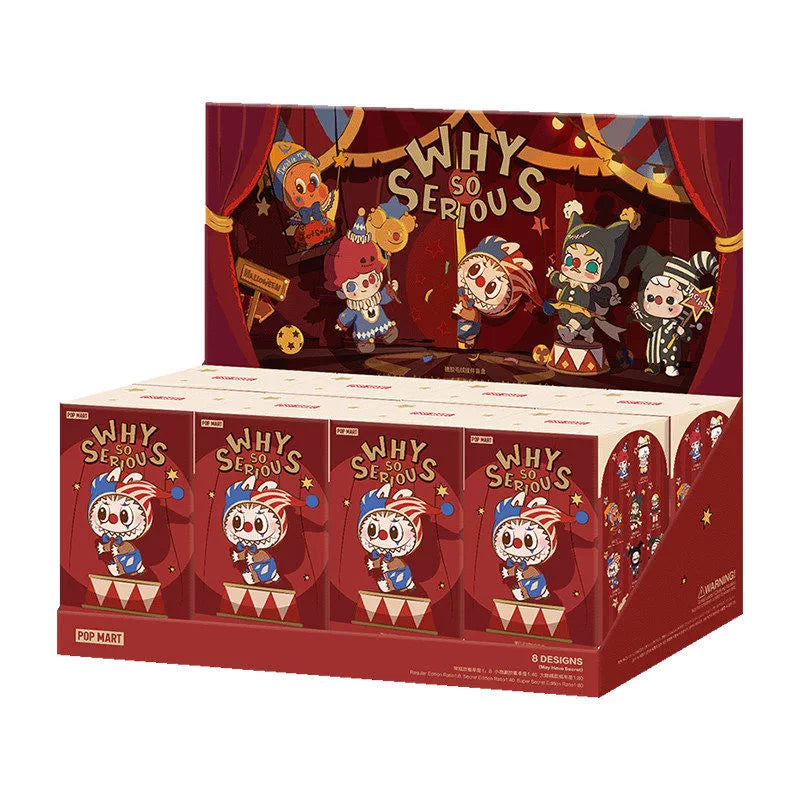 WHY SO SERIOUS Series Vinyl Plush Pendant Blind Box – Single Box, Full Set or Choose Your Figure
