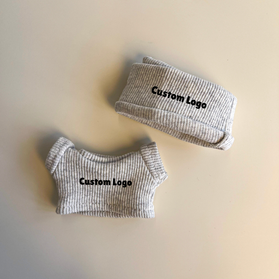 Labubu Custom Logo Outfit – Beanie & Sweater Set (Multiple Colors) packaging included – Lizzie & Friends