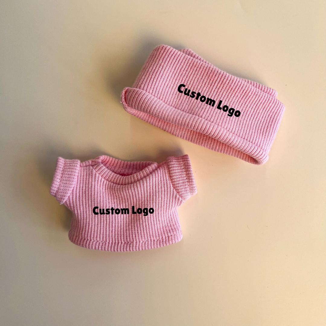 Labubu Custom Logo Outfit – Beanie & Sweater Set (Multiple Colors) alternate view 10 – Lizzie & Friends