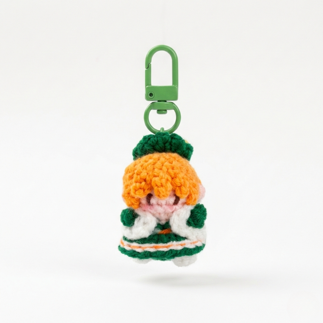 Mystery Dimension Varsity Cheerleader Chrissy Plush Bag Charm (Mini)