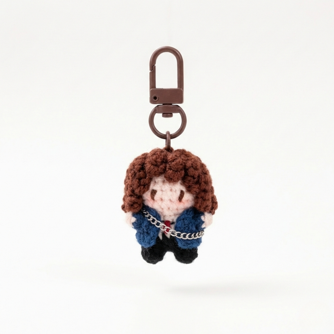 Mystery Dimension Metal Master Eddie Plush Bag Charm (Mini)