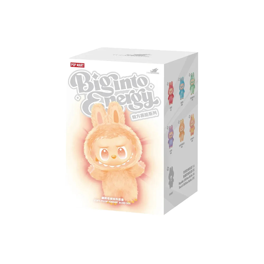 THE MONSTERS Big into Energy Vinyl Plush Pendant Blind Box – Single Box, Full Set or Choose Your Figure