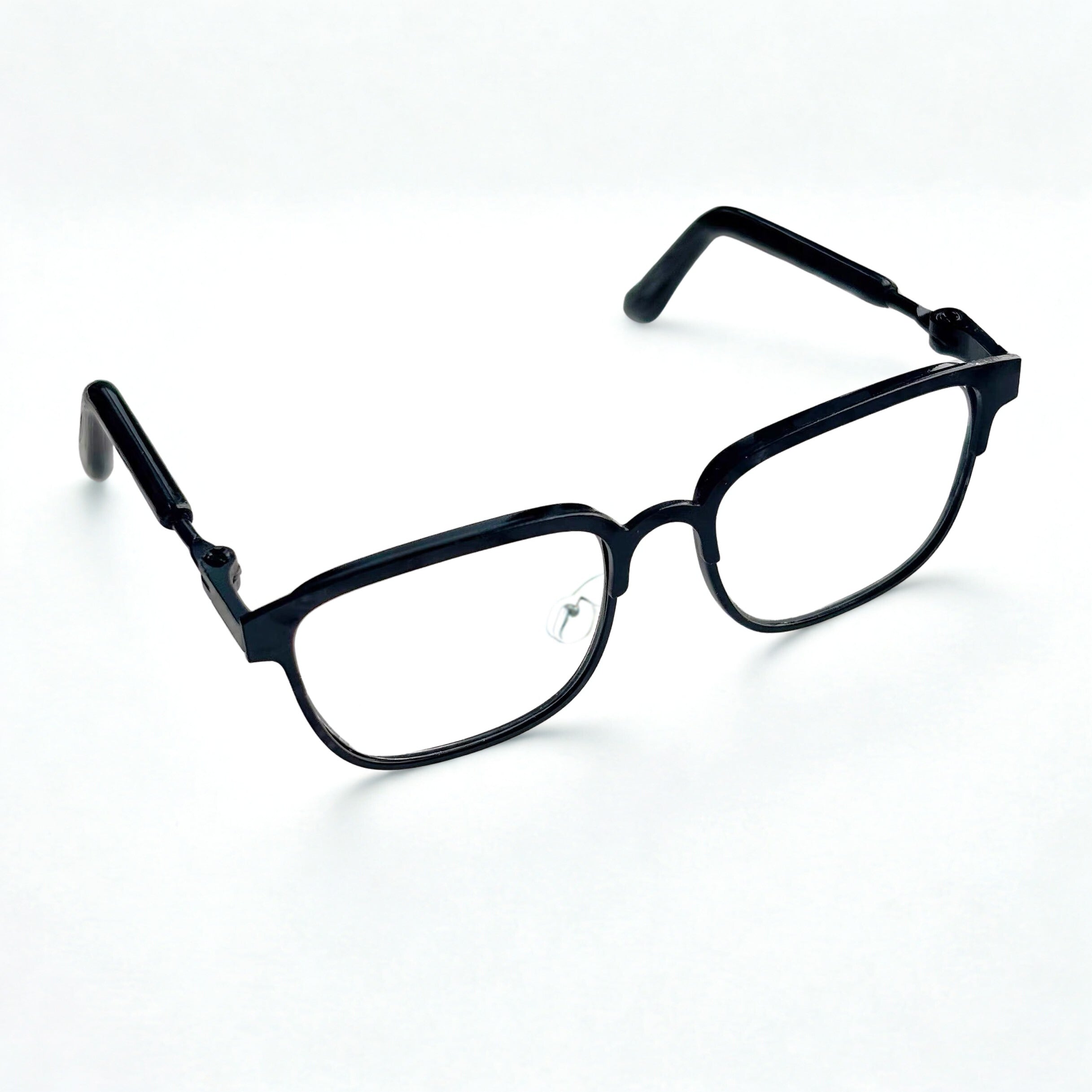 Labubu Classic Rectangle Glasses – Labubu plush doll outfit handmade kawaii Pop Mart collectible accessory