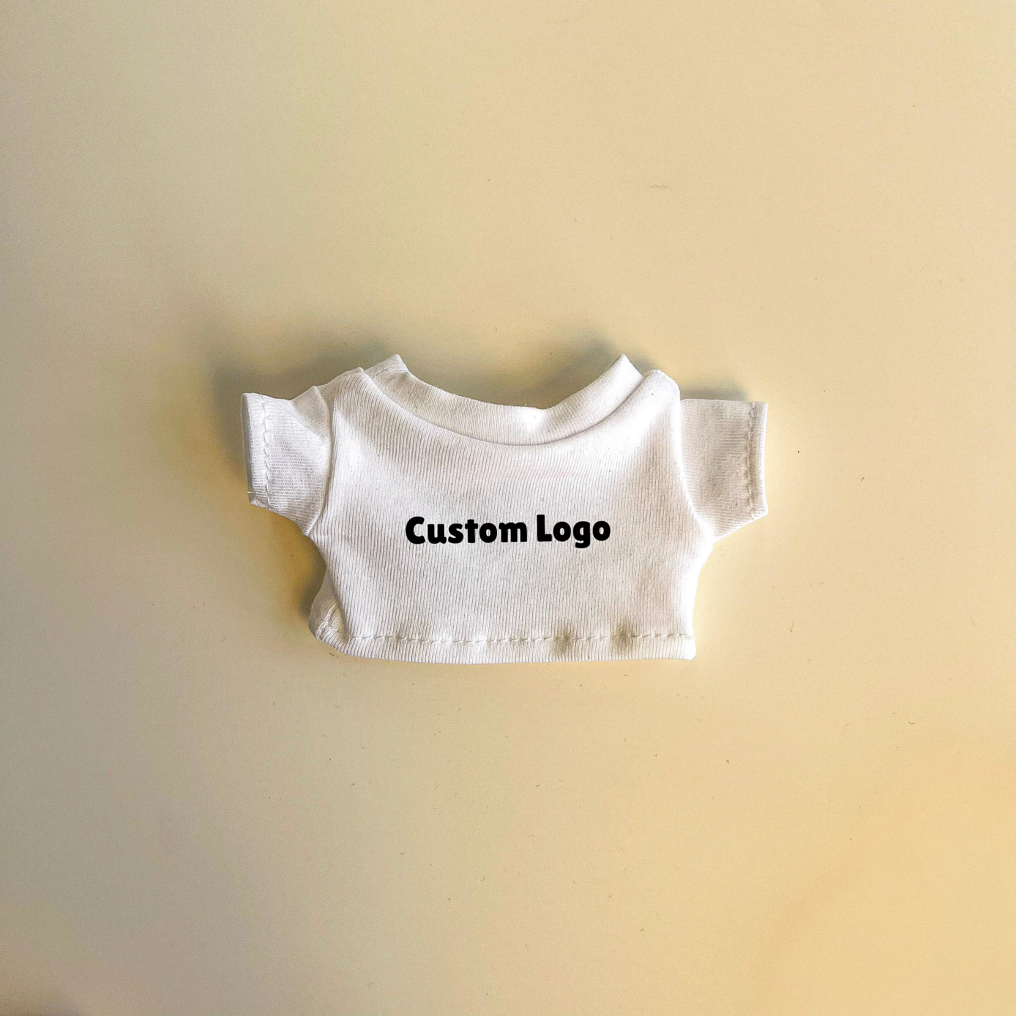 Labubu Custom Logo T-Shirt – Multiple Colors close-up detail shot – Lizzie & Friends