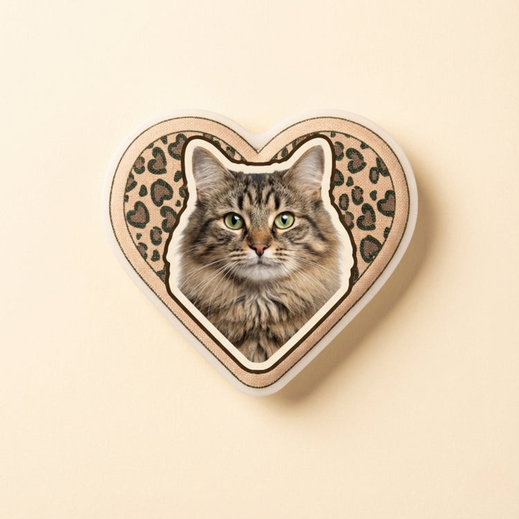 Custom Pet Photo Acrylic Magnetic Phone Grip alternate variant – Lizzie & Friends