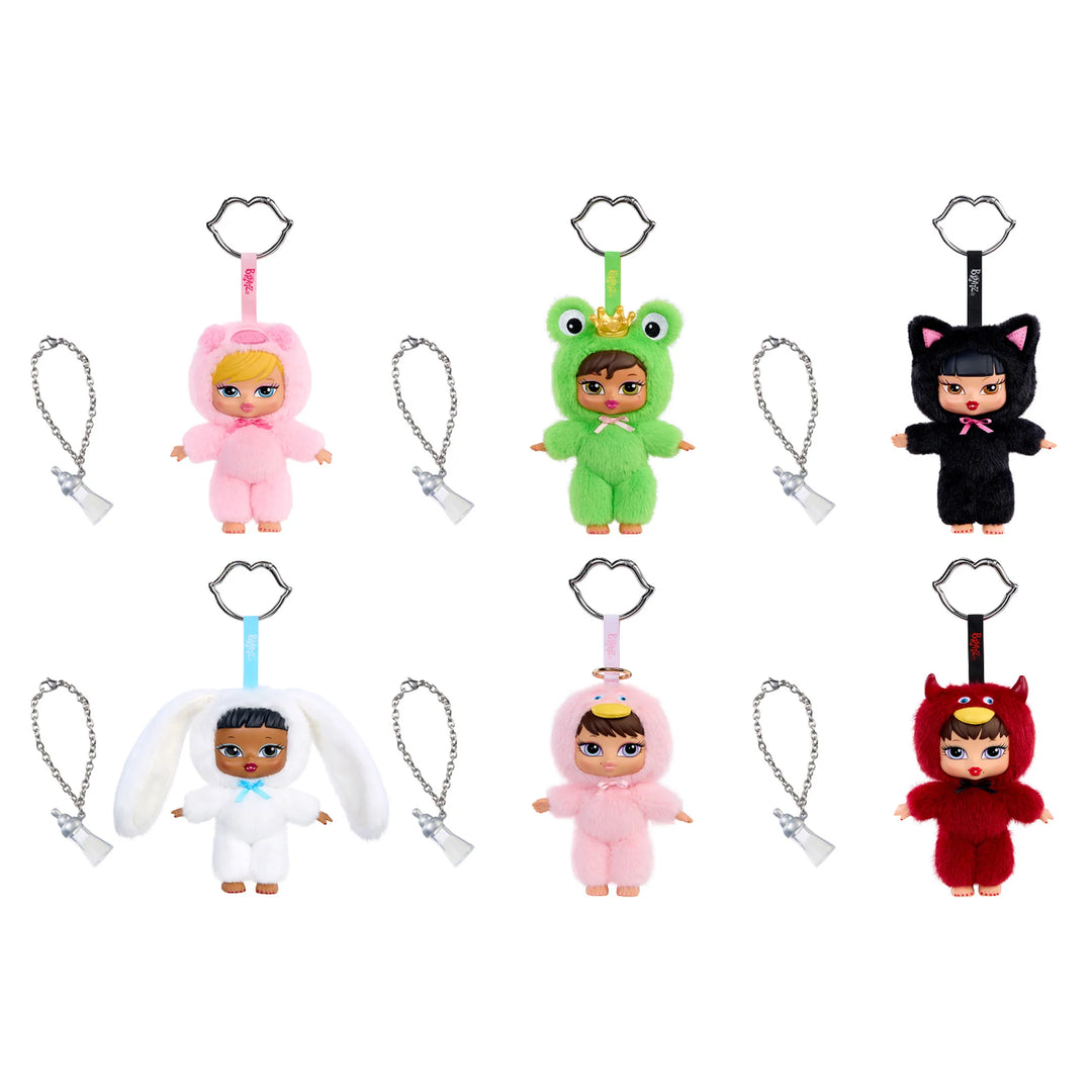 Bratz Bratziez Iconz Seriez Blind Box – Collectible Plush Keychain
