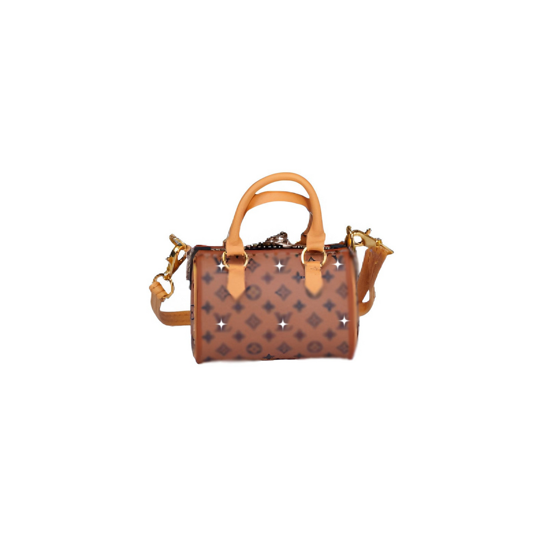 Labubu Mini Monogram Barrel Bag – Collector’s Edition