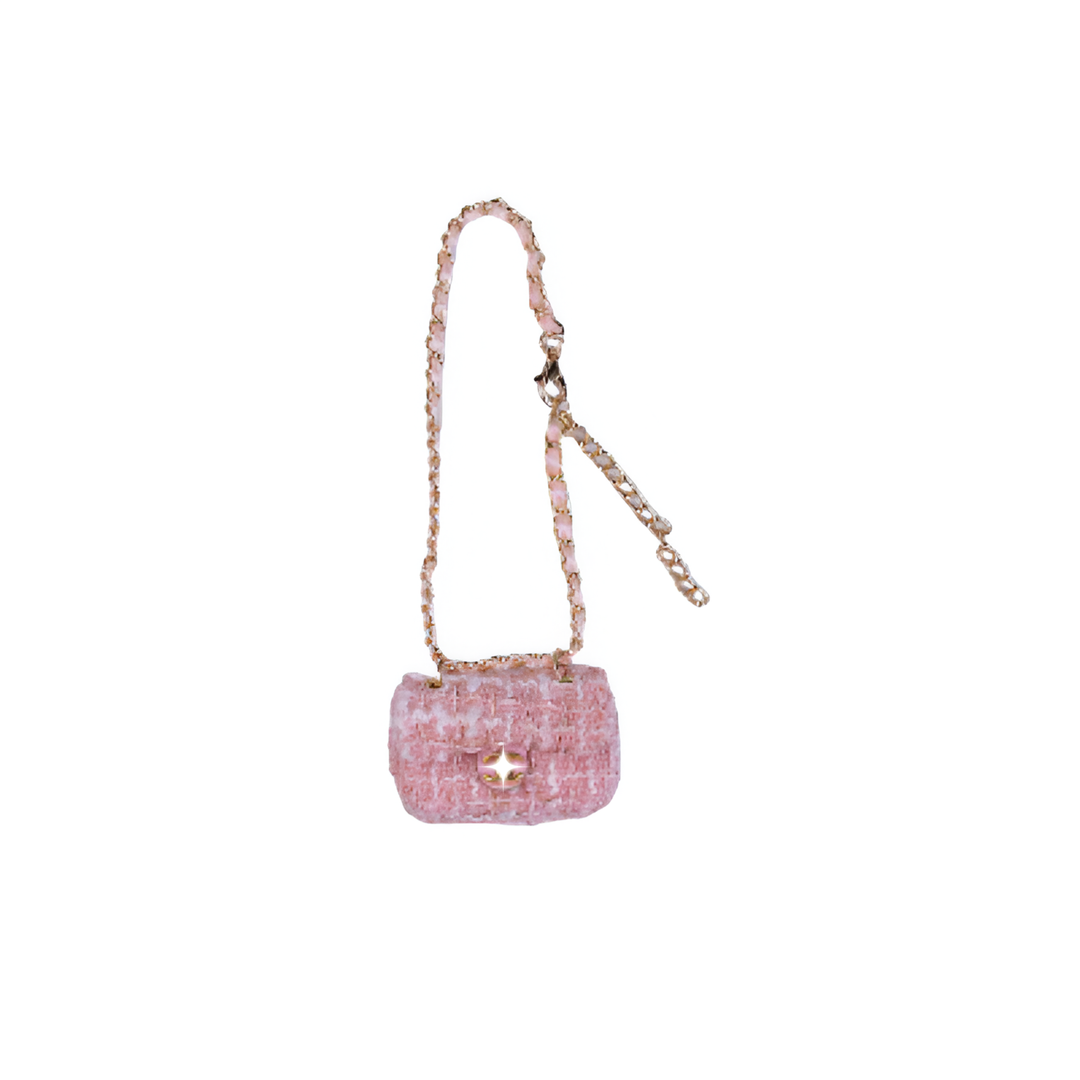 Labubu Miniature Tweed Flap Bag Collection (Multi‑Color)