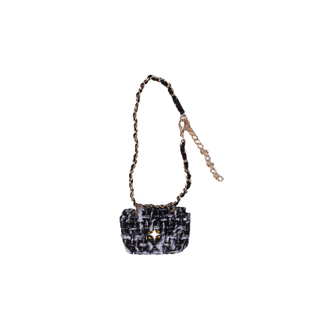 Labubu Miniature Tweed Flap Bag Collection (Multi‑Color)