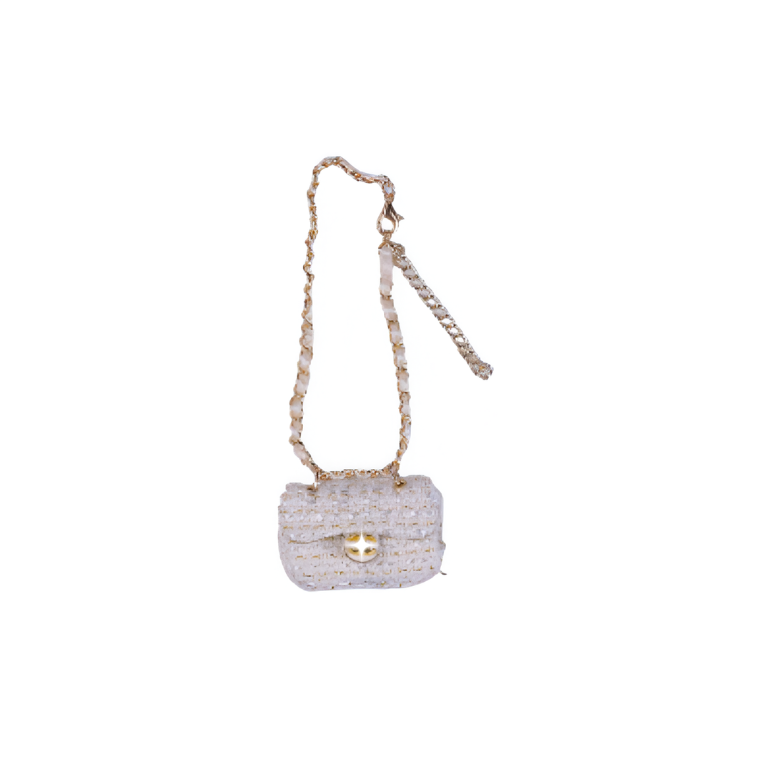 Labubu Miniature Tweed Flap Bag Collection (Multi‑Color)