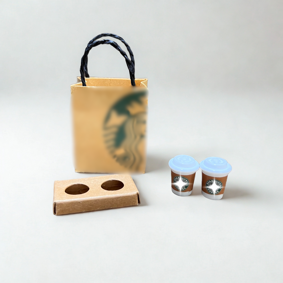 Labubu ラックスコーヒーアクセサリーセット – カフェエディション (4点)
