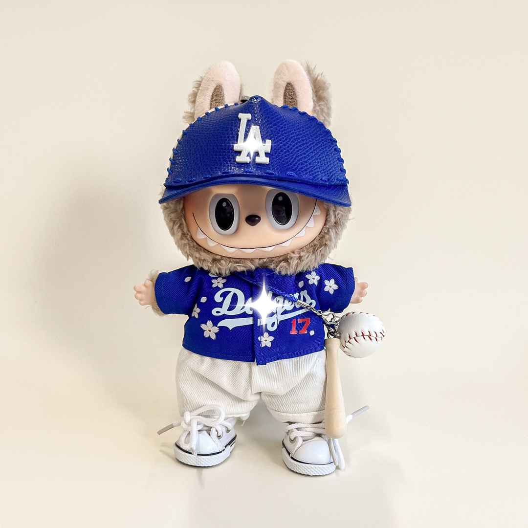 Labubu Baseball Outfit Set – Tokyo Edition