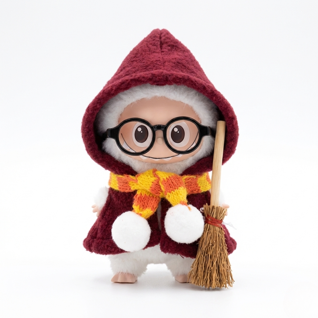 Labubu 4.0 Lion Wizard Outfit Set