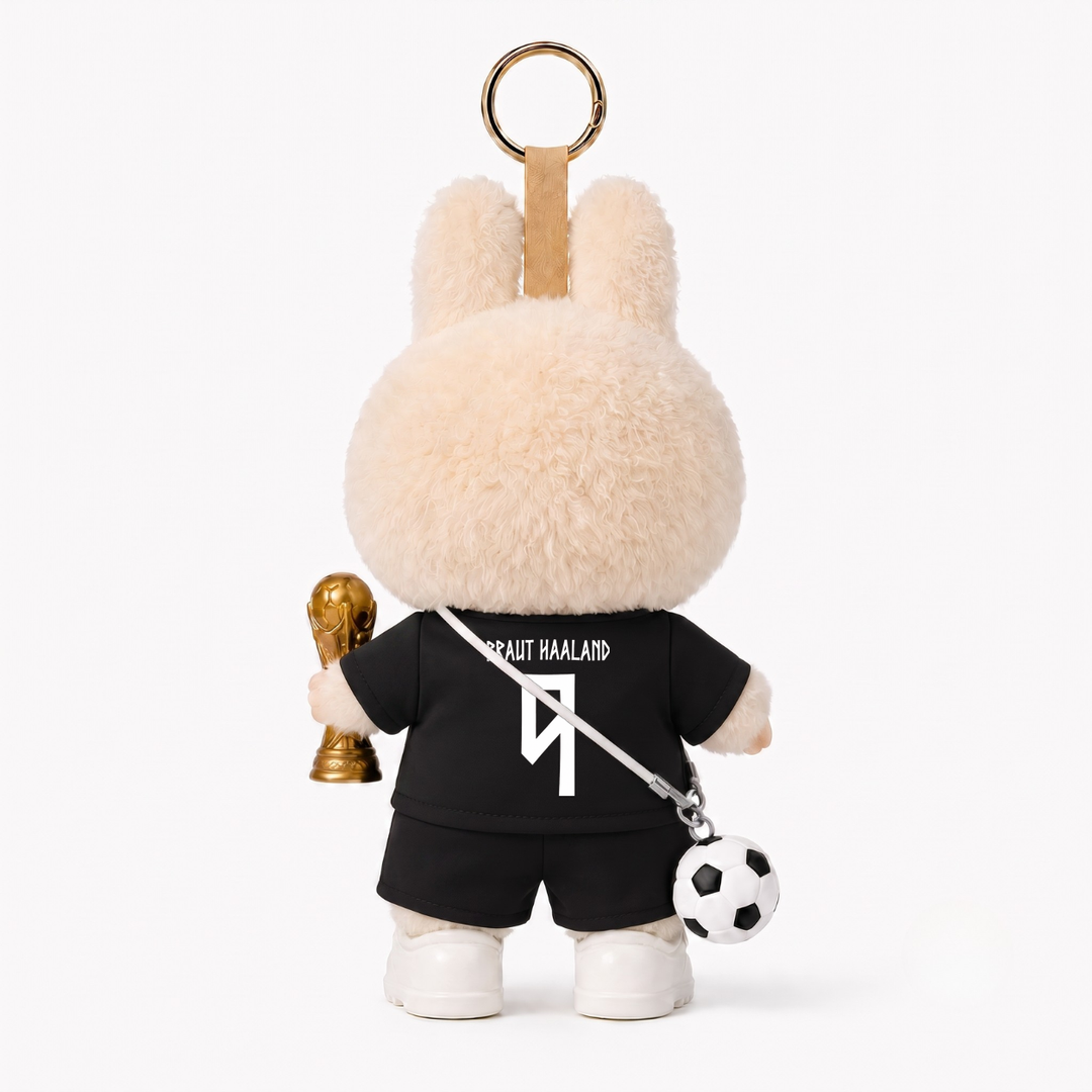 Labubu Norway Haaland #9 Football Outfit Set