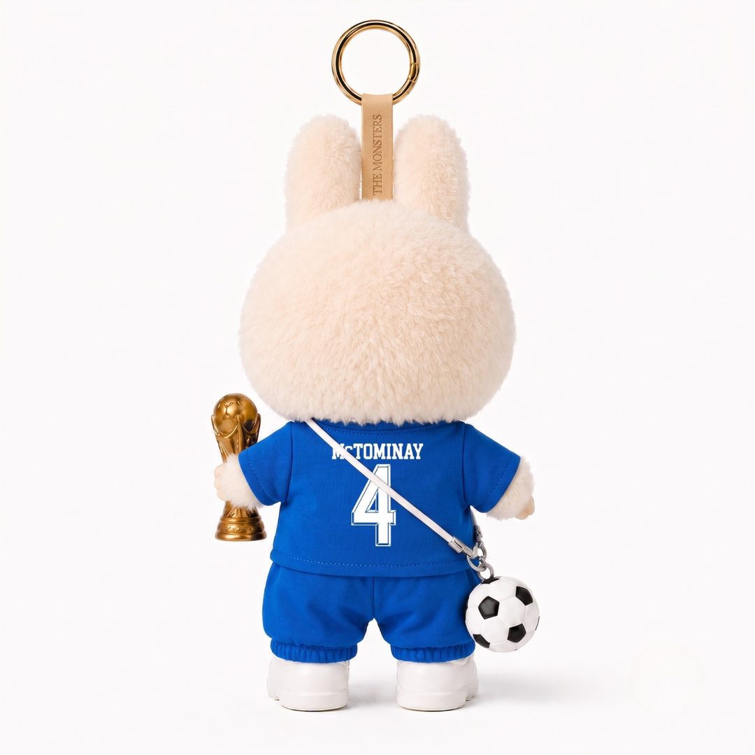 Labubu Scotland McTominay #4 Football Outfit Set