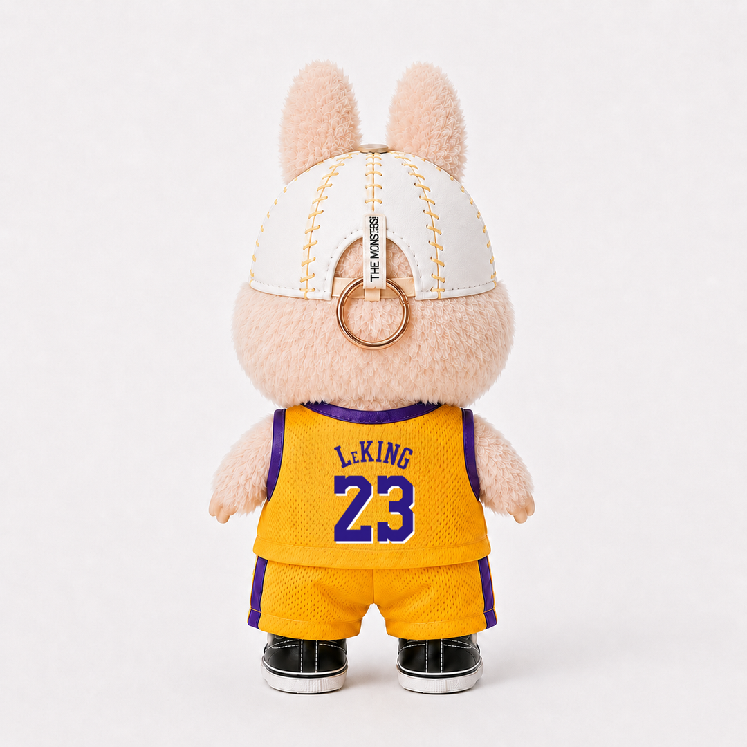 Labubu LA #23 LeKING Basketball Outfit Set