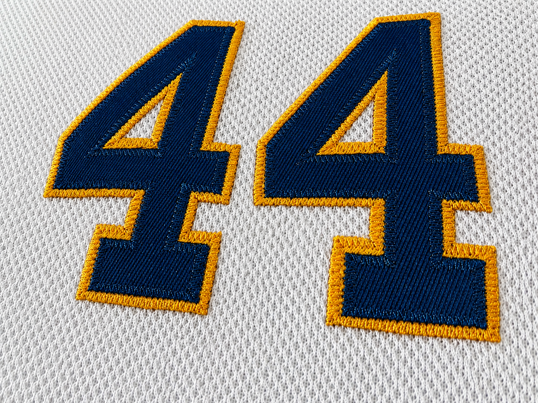 Graham No. 44 Briar Hockey Jersey - White Pro Edition