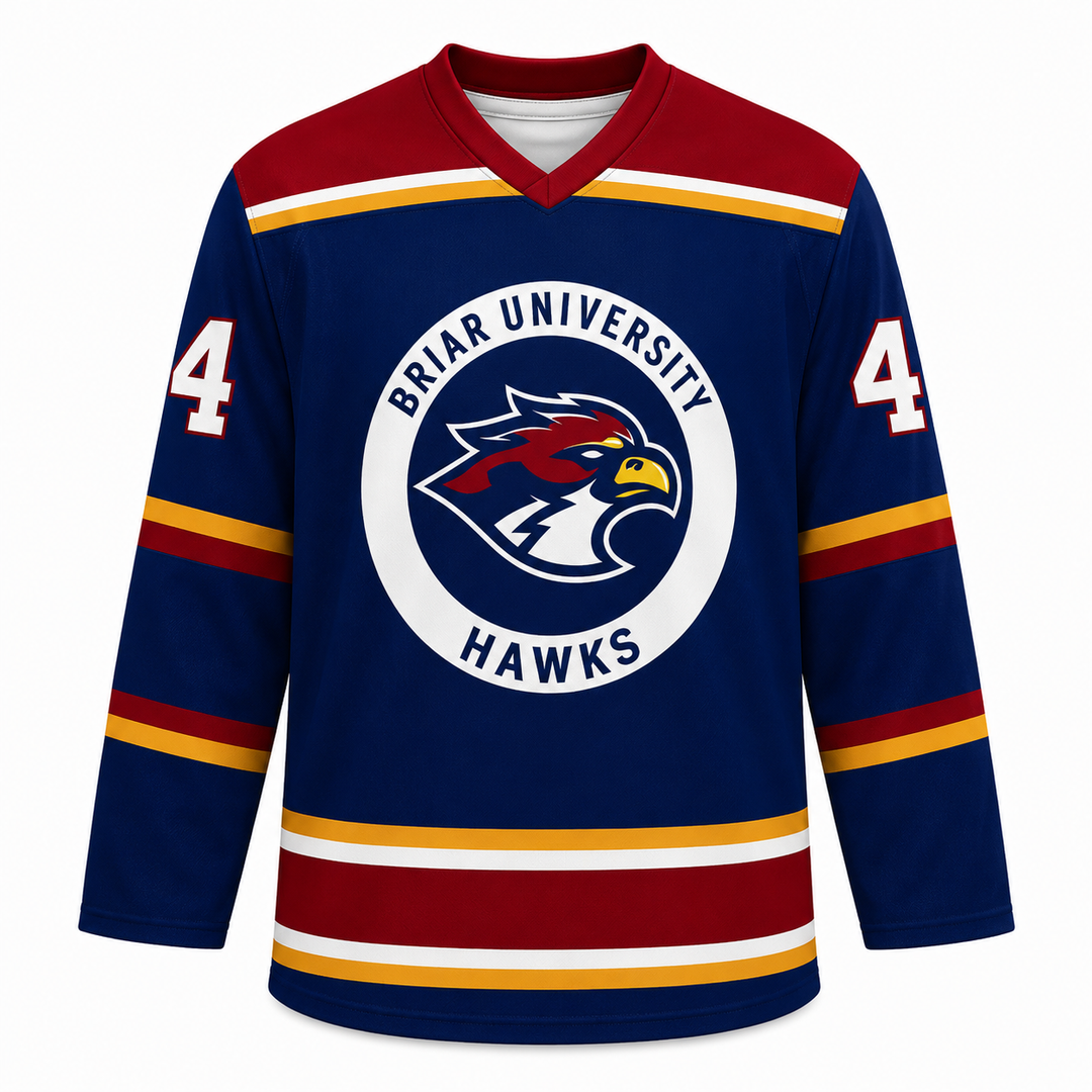 Briar No. 44 Hockey Blue Jersey - Fan Edition