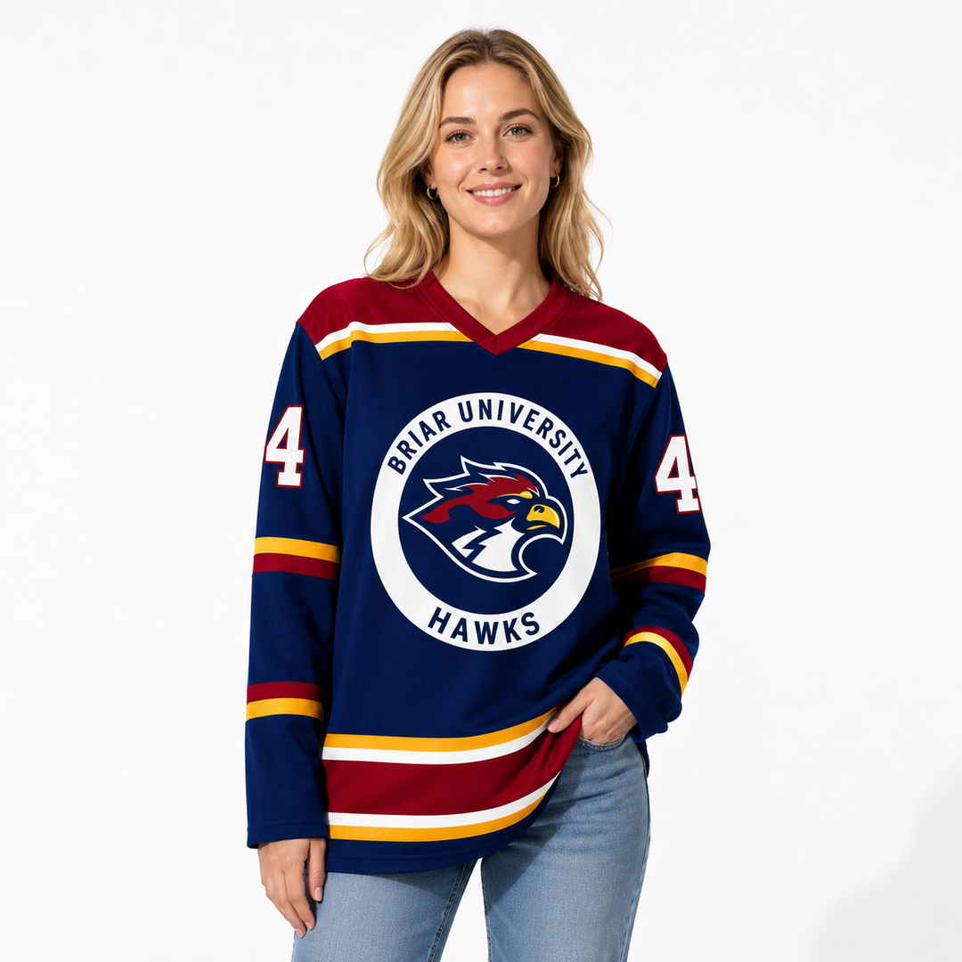 Briar No. 44 Hockey Blue Jersey - Fan Edition