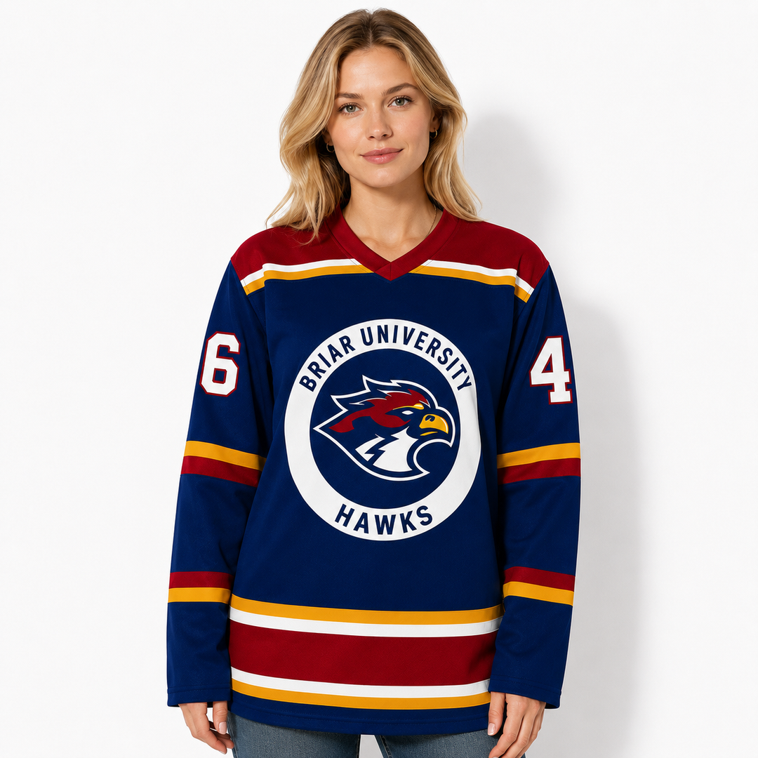 Briar No. 46 Hockey Blue Jersey - Fan Edition