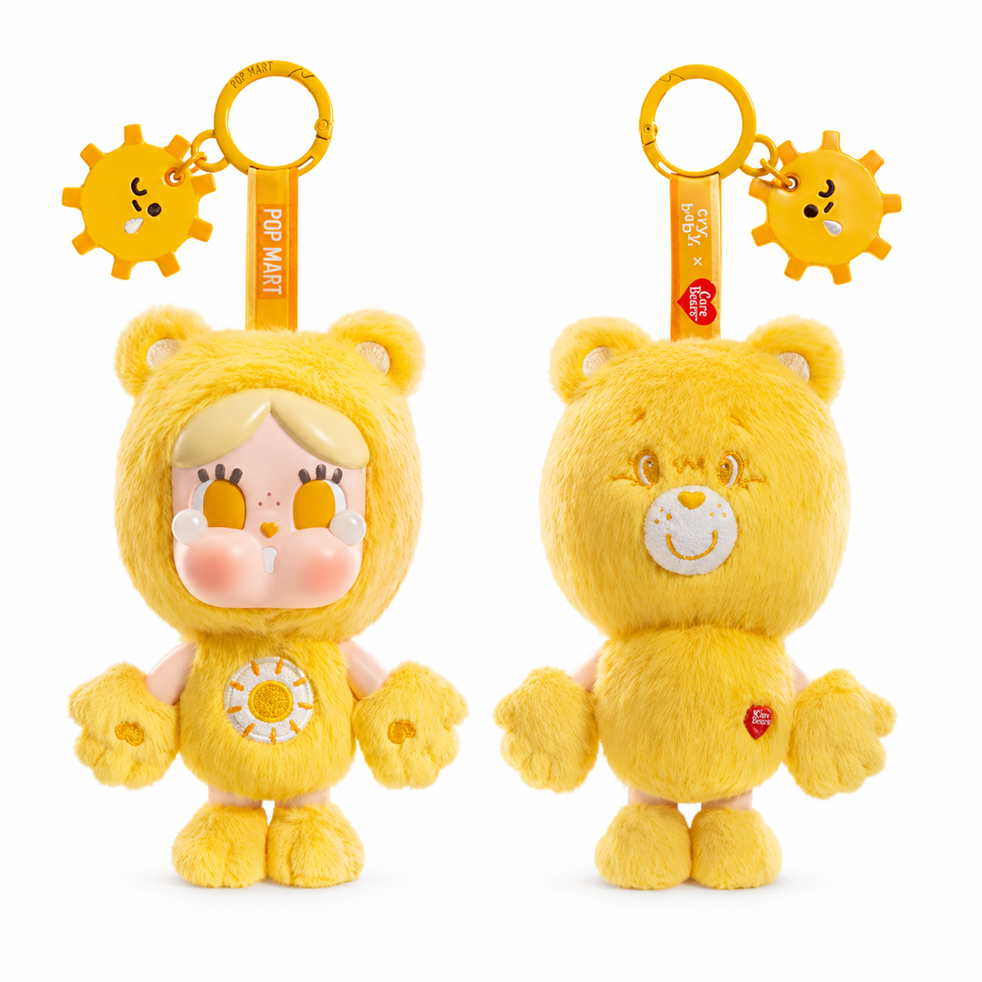 CRYBABY × Care Bears Series Vinyl Plush Pendant Blind Box (Pre-Order) – Single Box, Full Set or Choose Your Figure