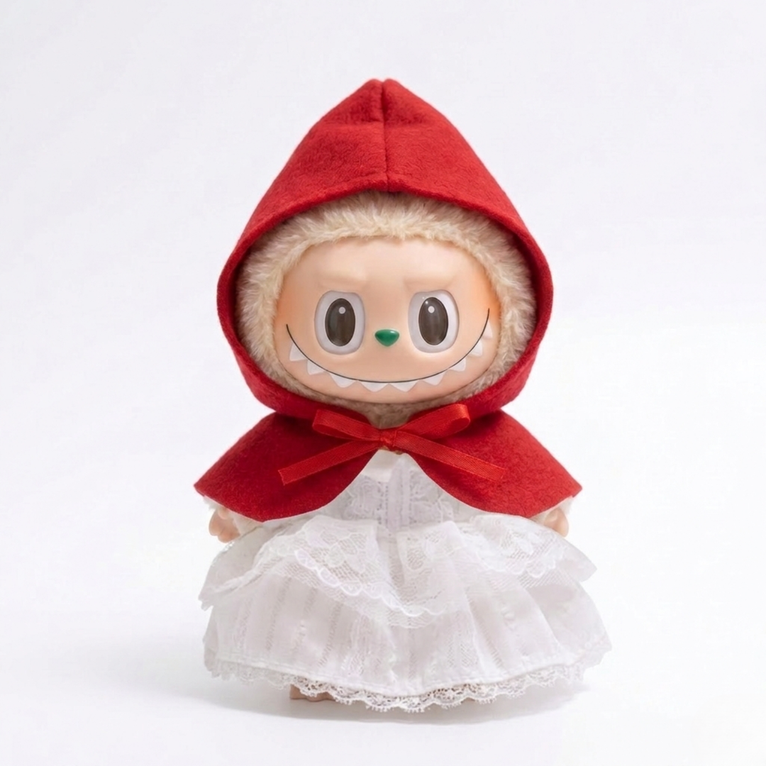 Labubu Dark Moors Scarlet Riding Hood Outfit Set