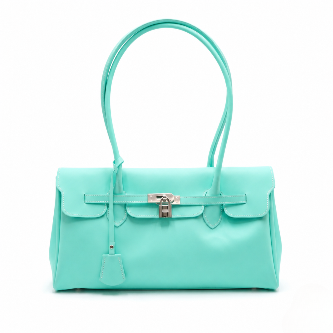 Mint Jelly Padlock Shoulder Bag