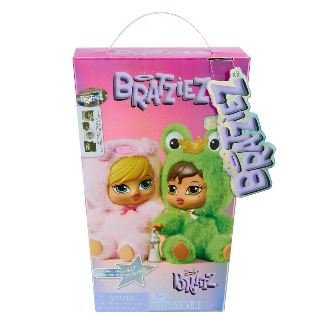 Bratz Bratziez Iconz Seriez Blind Box – Collectible Plush Keychain