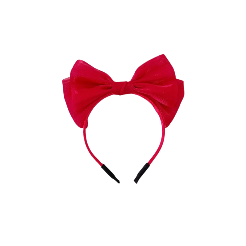 Labubu Bow Headband - Elegant Accessory – Labubu plush doll outfit handmade kawaii Pop Mart collectible accessory