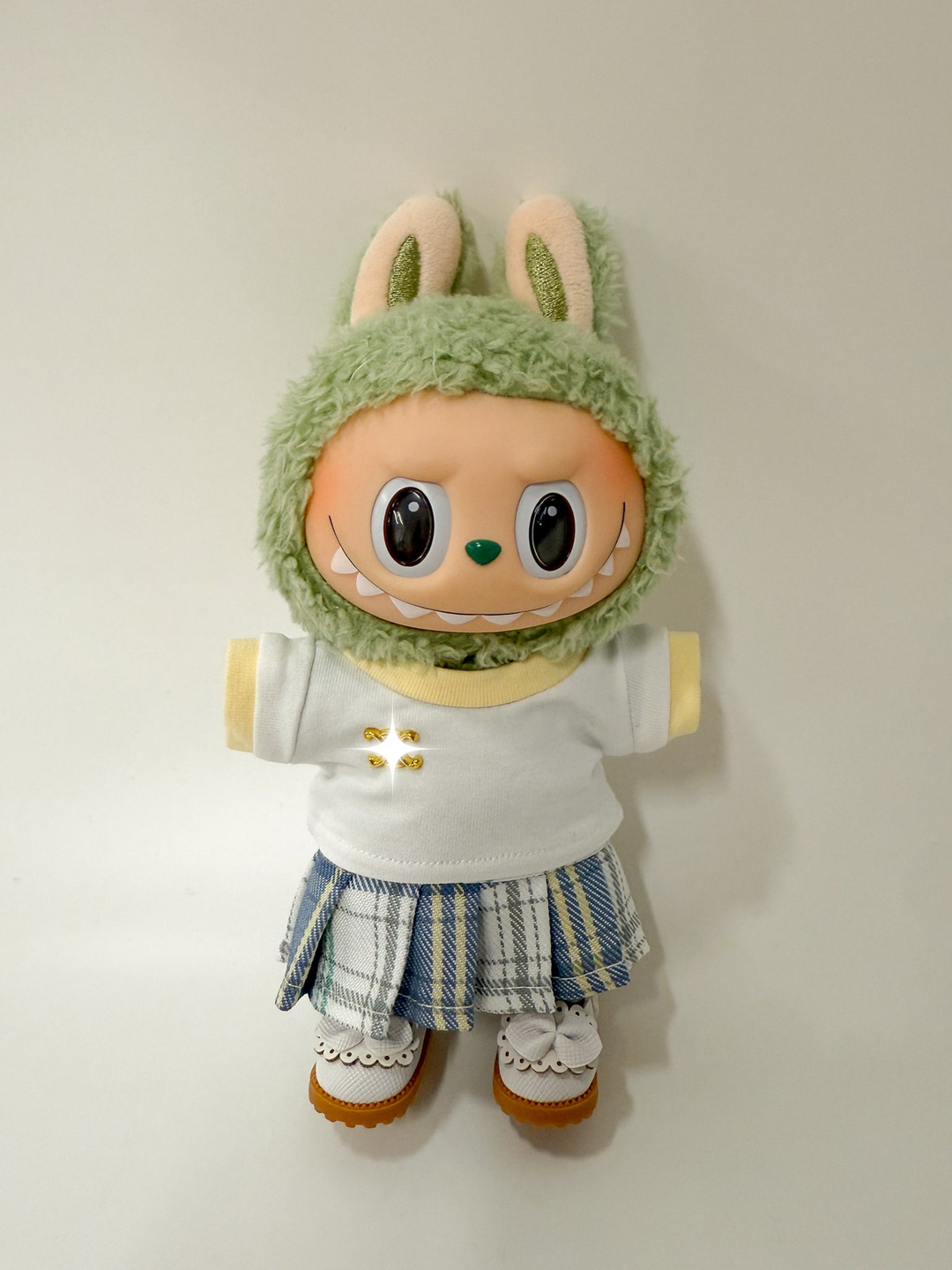 Labubu Preppy School Outfit Set (2 Items)
