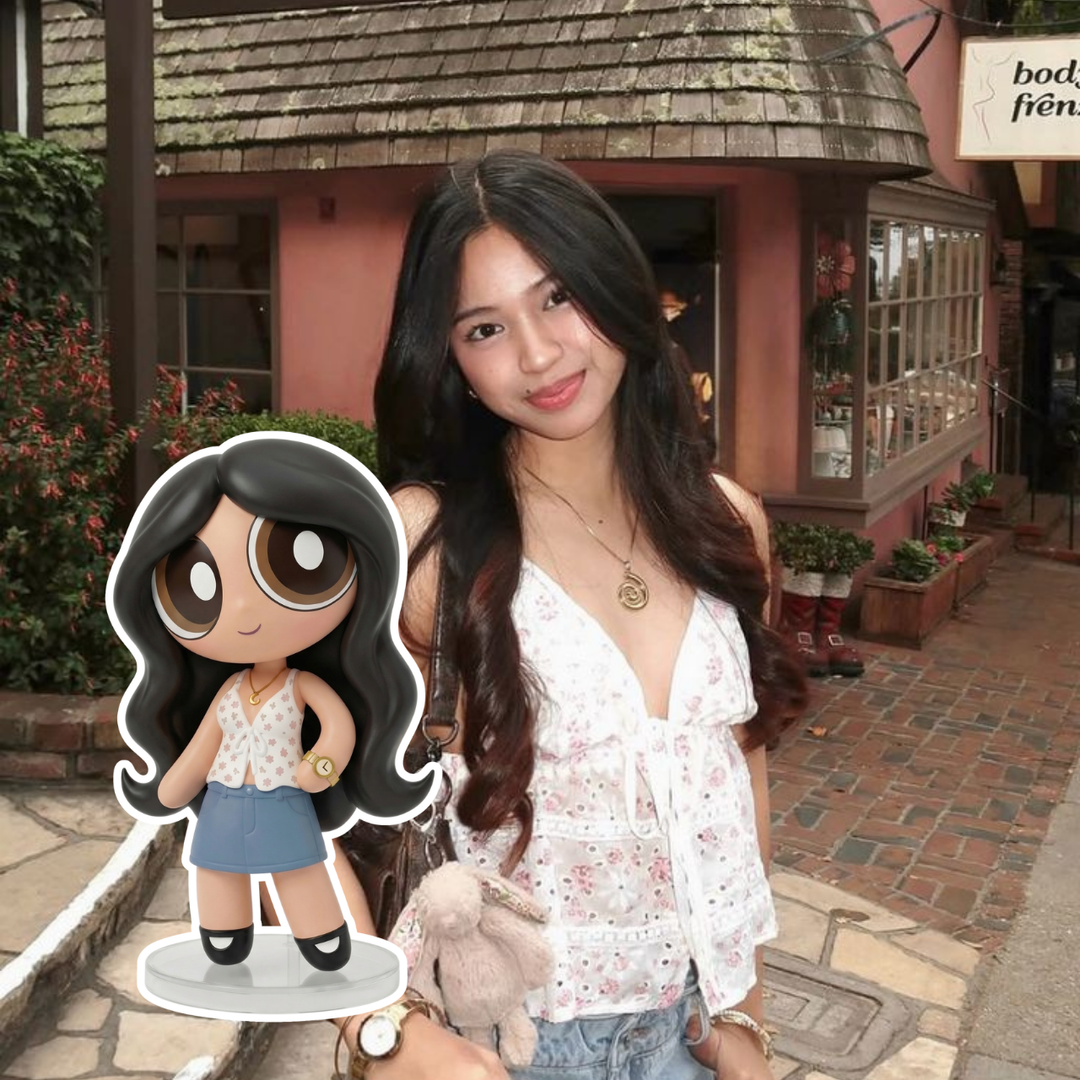 カスタム レトロ カートゥーン ヒーロー フィギュア（8cm）