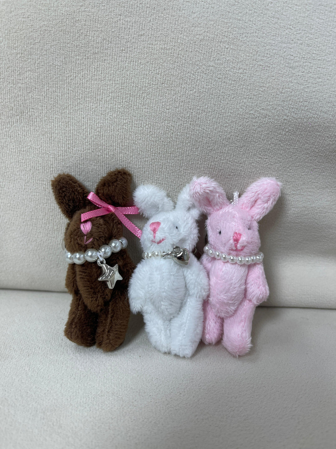 Snuggly Bunny Bag Charm