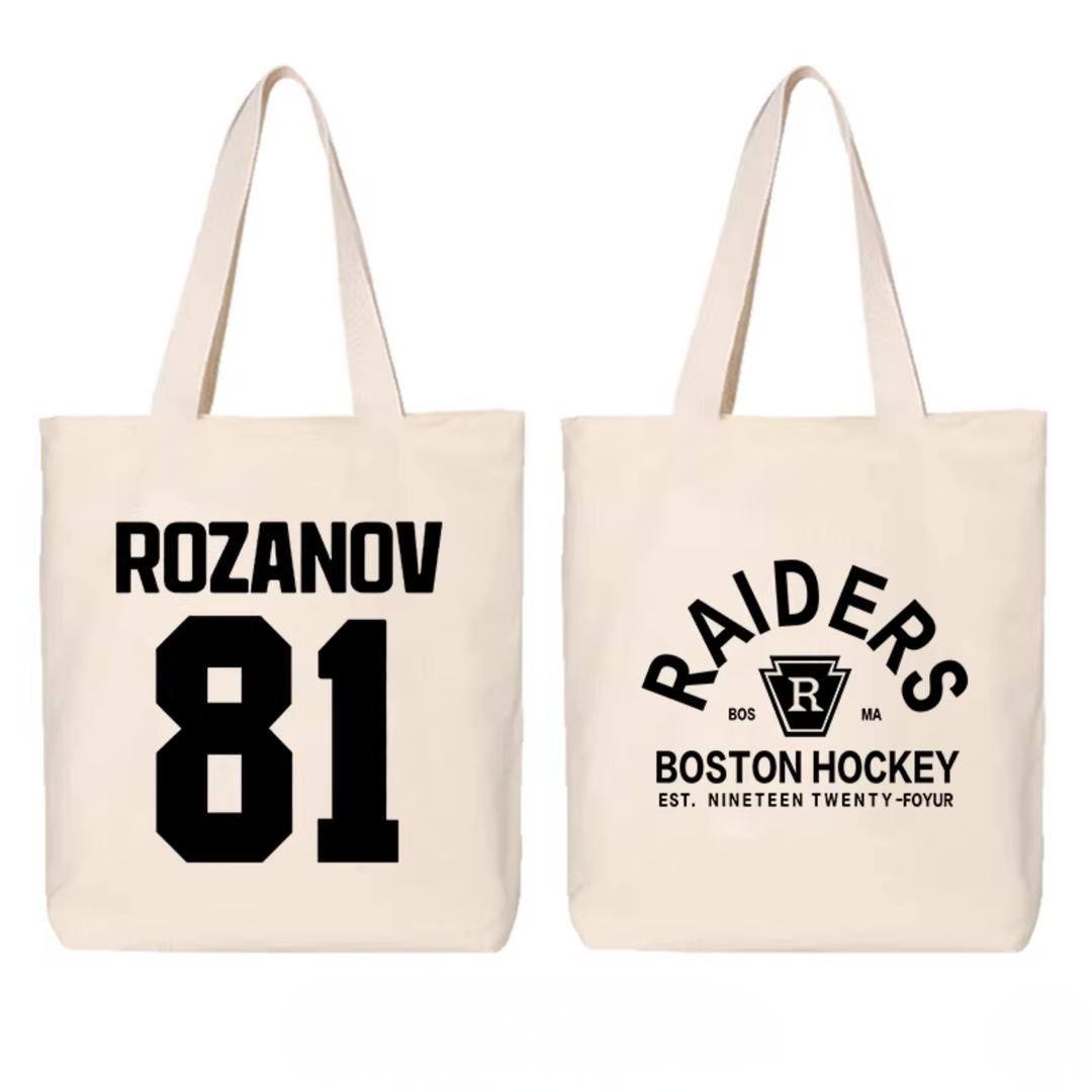 Pro Hockey "Rozanov 81" Double-Sided Canvas Tote Bag