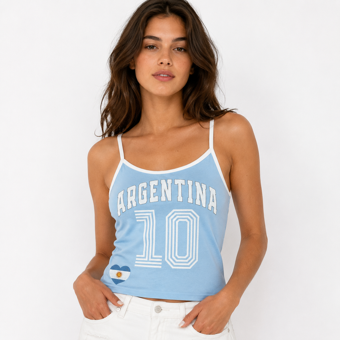 Argentina #10 Cami Top