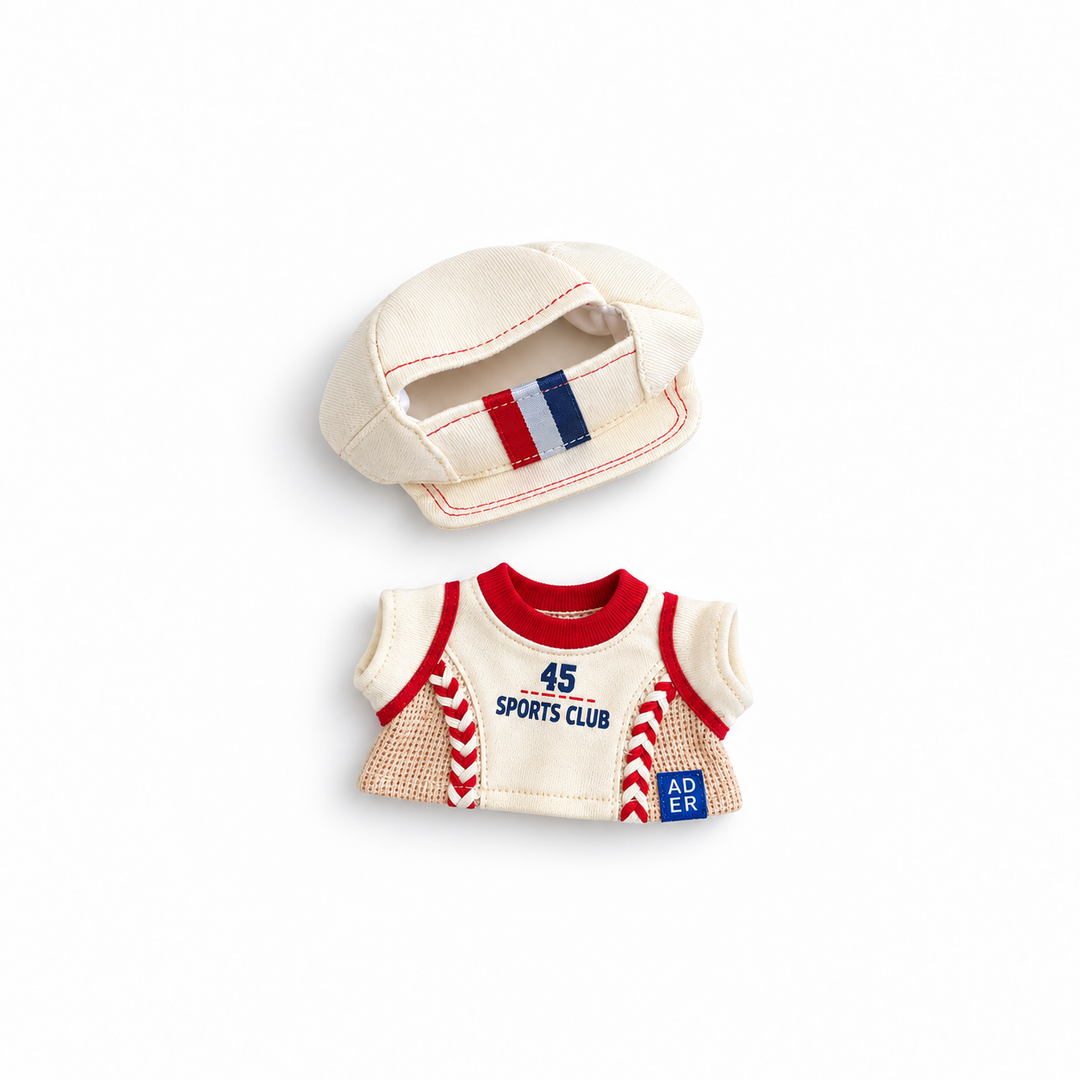 Labubu Baseball Tee & Cap Outfit Set