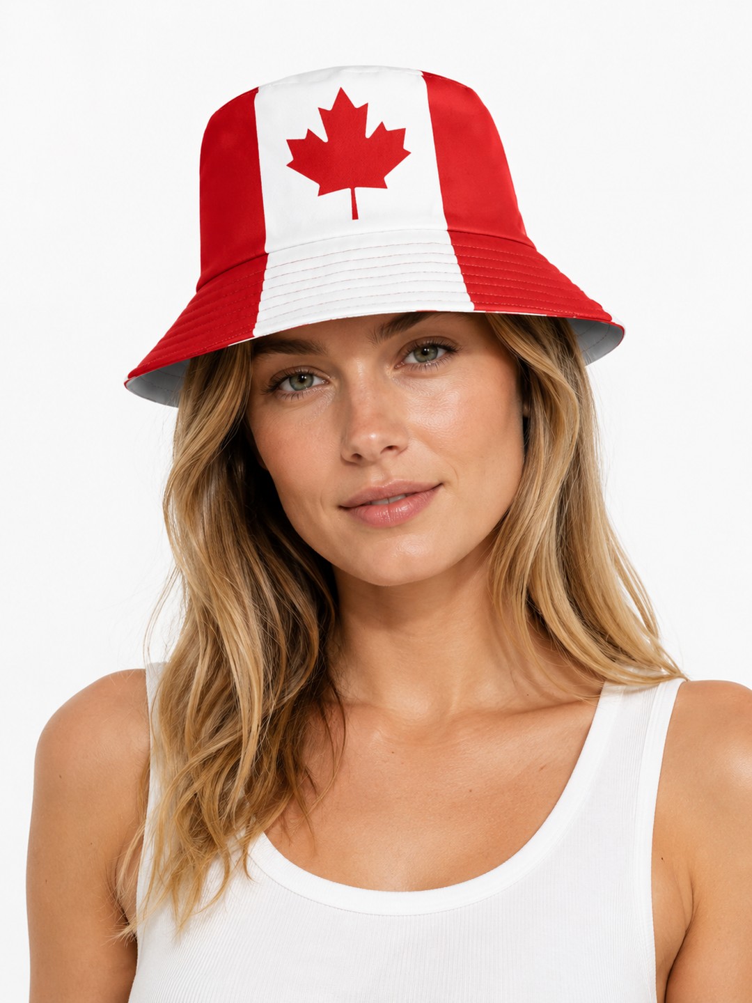 Canada Flag Football Bucket Hat