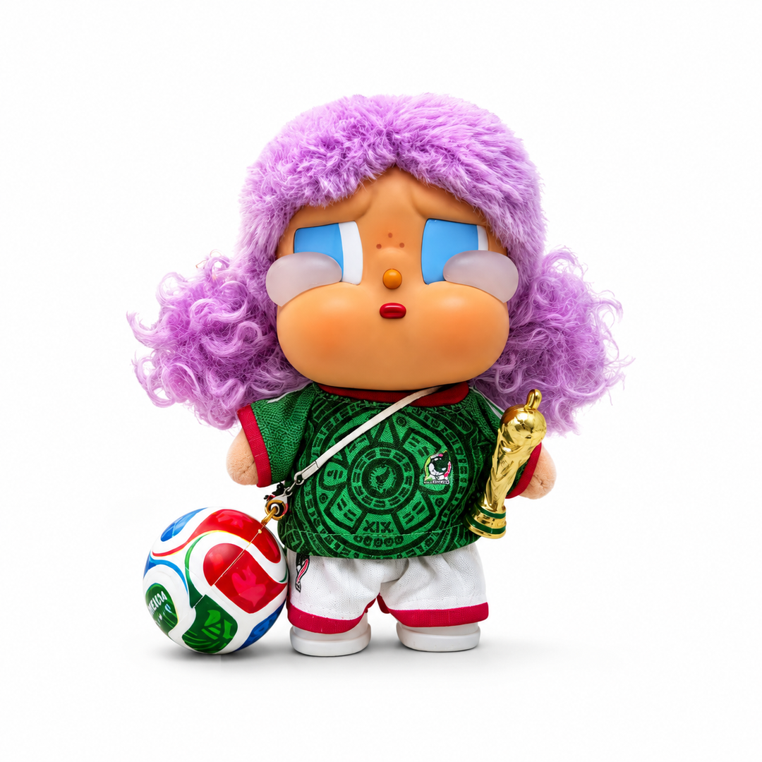 Crybaby Mexico Football Fan Outfit Set