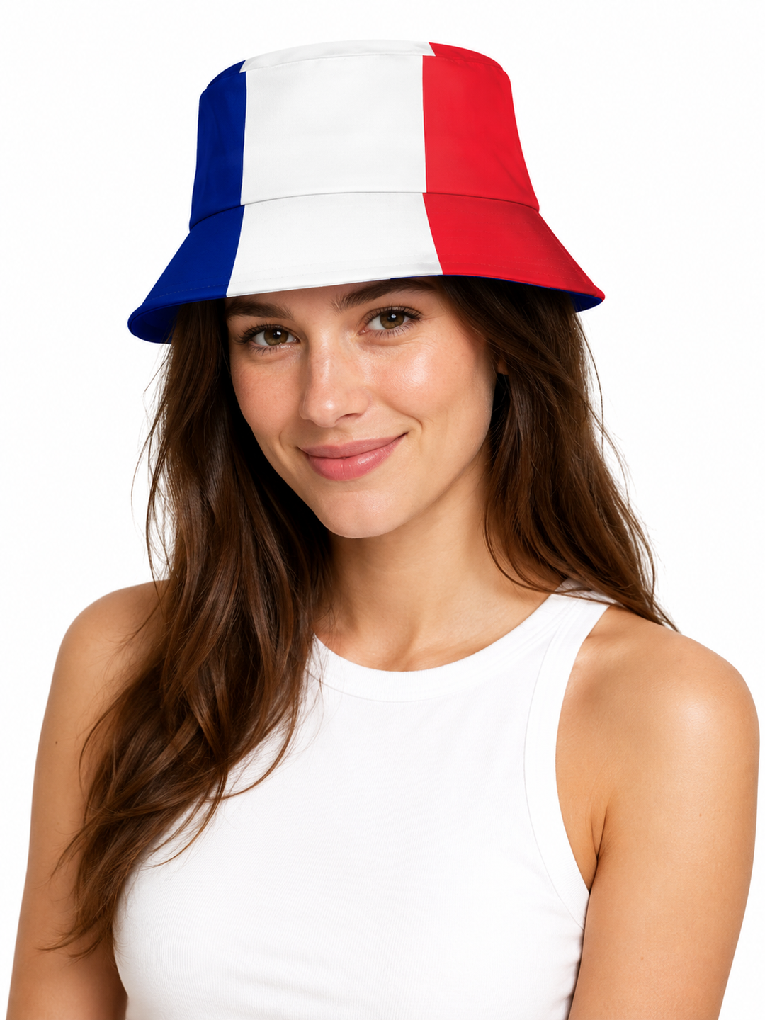 France Flag Football Bucket Hat