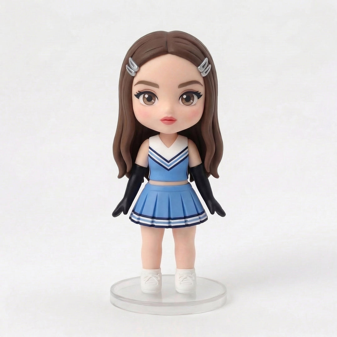 Pop Star "Gutsy Singer" Collectible Figure – Cheerleader Edition