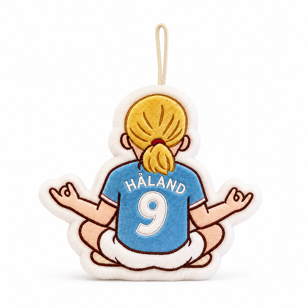 Håland Embroidered Hanging Towel – Meditation Edition