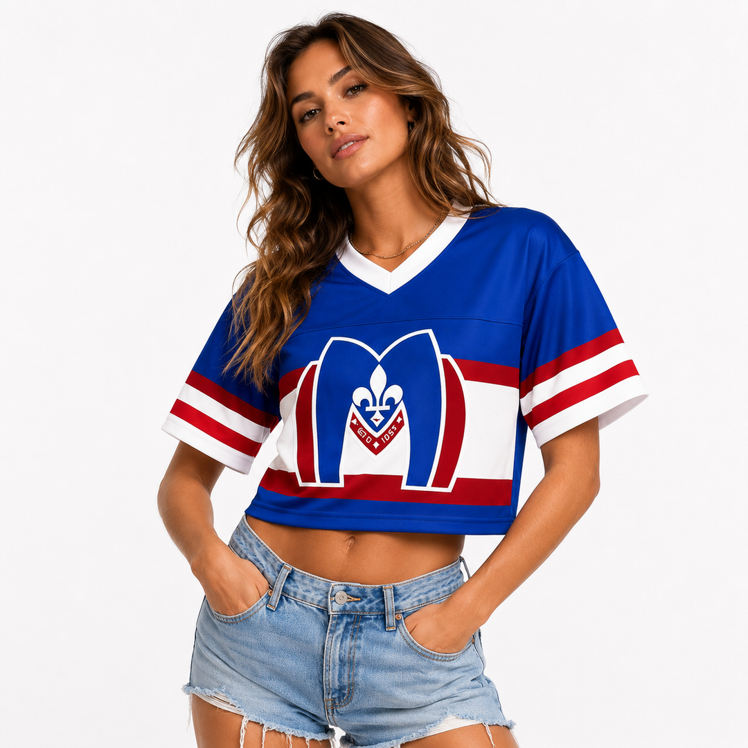 Montreal Crest Cropped Hockey Jersey
