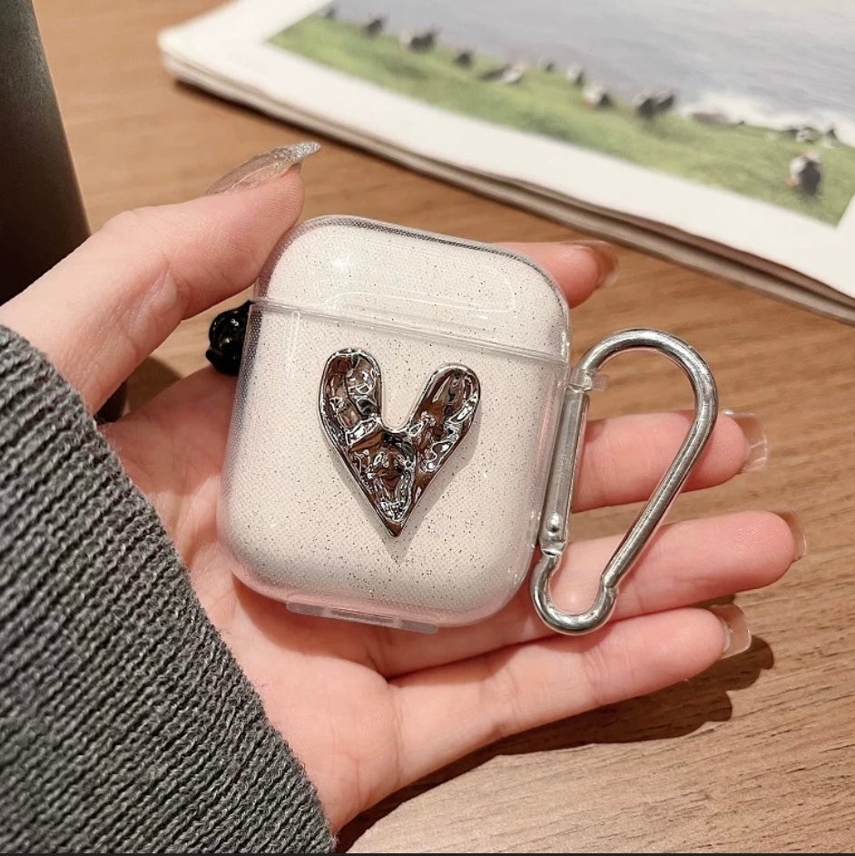 Crystalline Heart AirPods Case