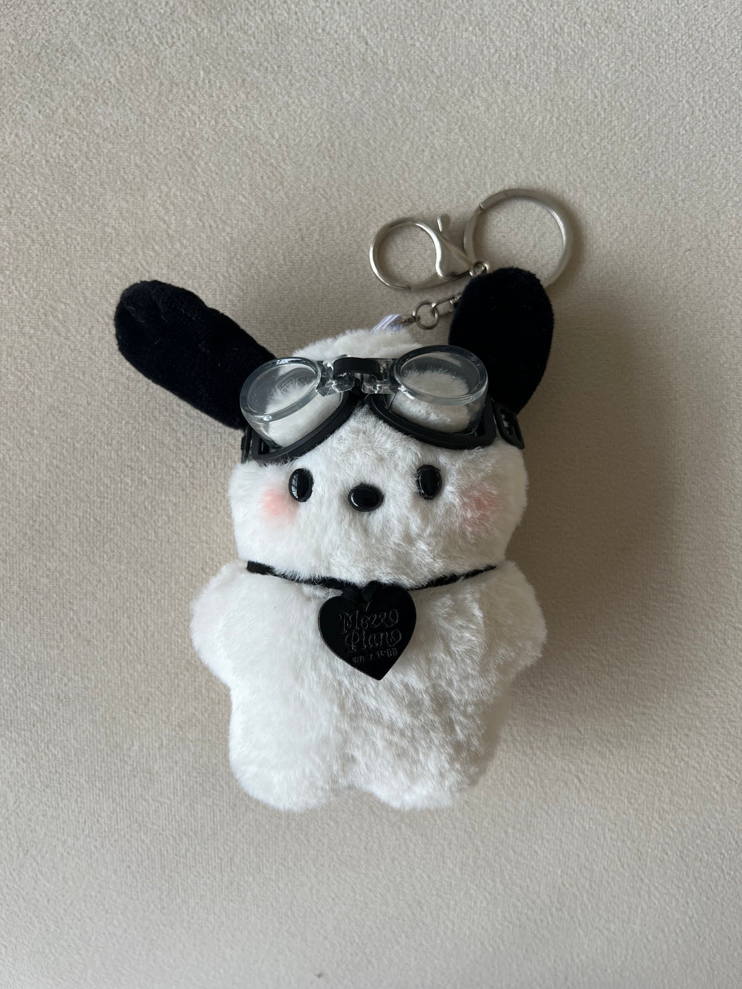 Aviator Puppy Bag Charm