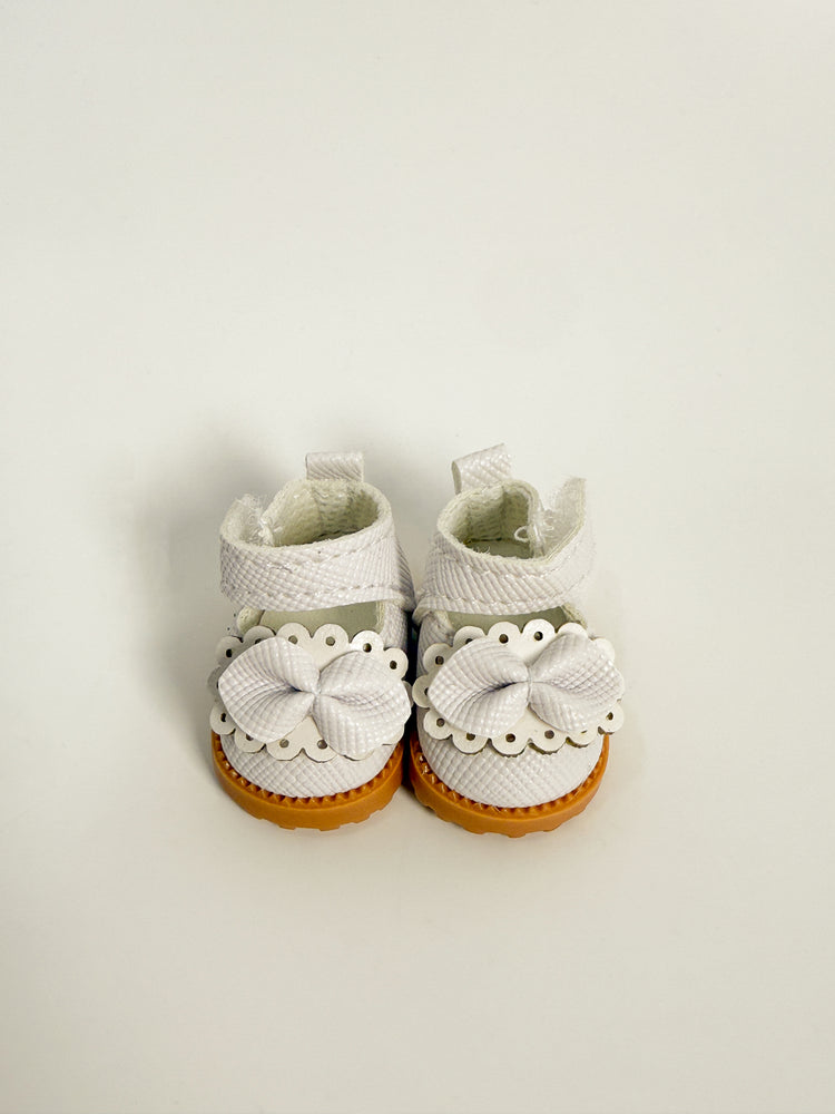 Labubu Bow Mary Jane Shoes flat lay product shot – Lizzie & Friends