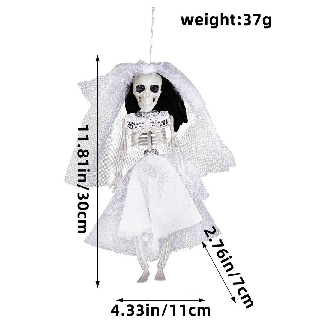 Macabre Matrimony Skeleton Couple