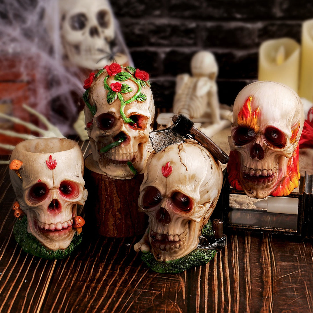 Gothic Skull Luminary Collection