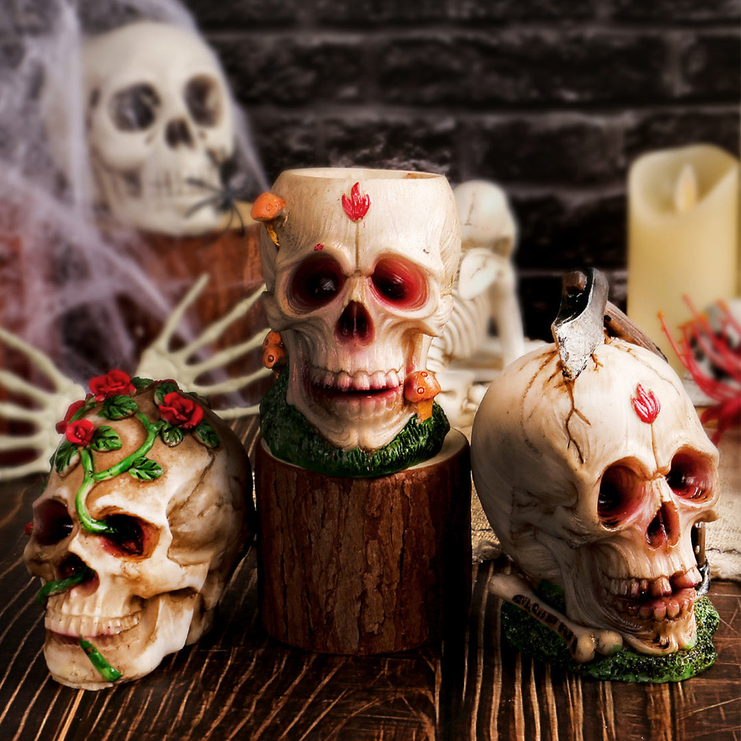 Gothic Skull Luminary Collection