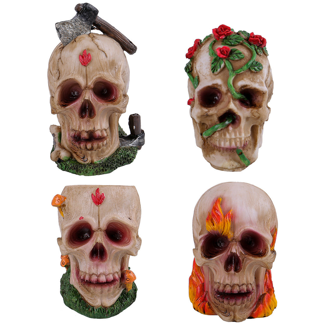 Gothic Skull Luminary Collection